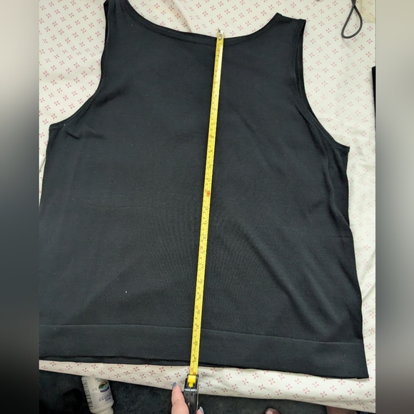 August Silk Plus Size Black Sweater Set - Picture 14 of 15